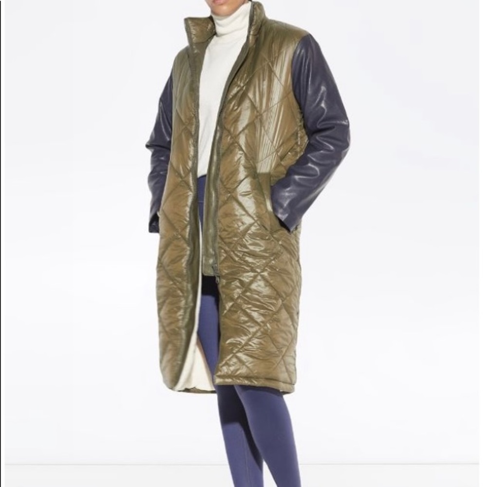 Apparis Brooklyn Quilted Long Puffer Jacket NWT XS